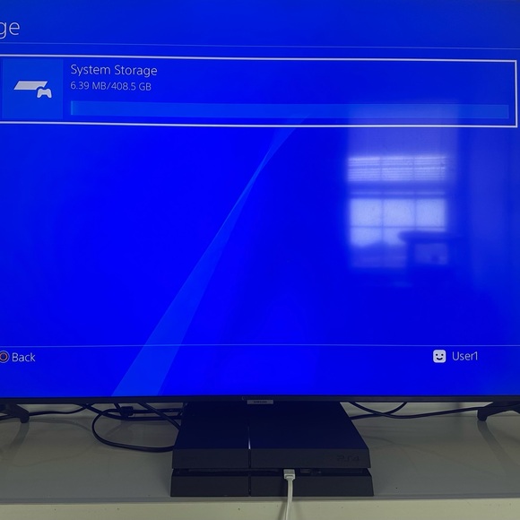 Sony PS4 Console Black and Gray with DualShock Controllers